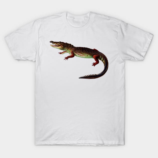 Crocodile T-Shirt by NerdsbyLeo